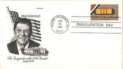 Inauguration of the 40th President, Ronald Wilson Reagan, January 20, 1981 First Day Cover