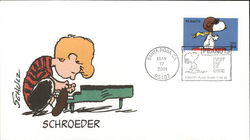 Peanuts: Schroeder First Day Cover