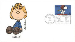 Peanuts "Sally" First Day Cover