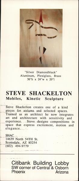 Steve Shackelton, Artist Scottsdale Arizona Modern