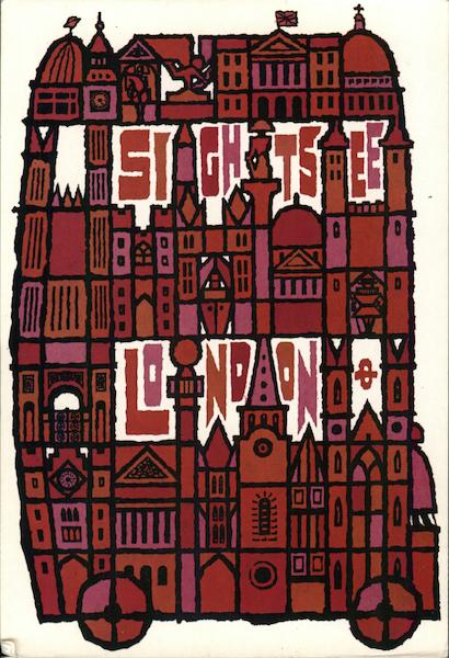 Sightsee London Bus Graphic England
