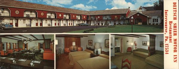 Deitsch Shier Motor Inn Restaurant Intercourse Pennsylvania