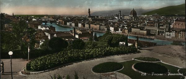 Panorama of Firenze Florence Italy