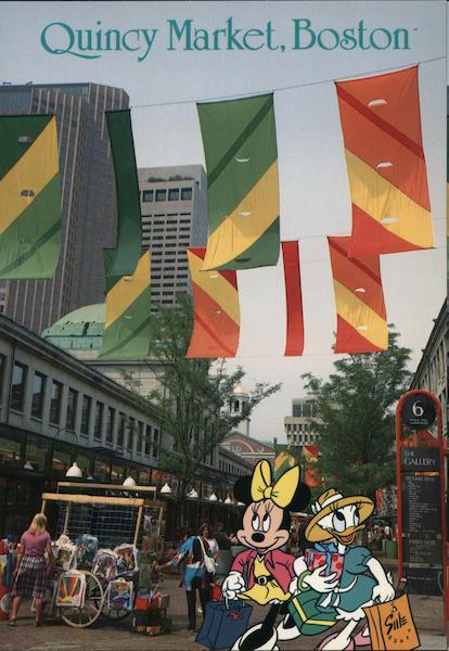 Quincy Market Boston Massachusetts