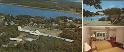 Governor Prence Motor Lodge Large Format Postcard