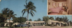 Whitehouse Motor Lodge Boca Raton, FL Postcard Large Format Postcard Large Format Postcard