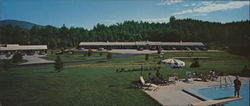 Golden Eagle Motel Stowe, VT Postcard Large Format Postcard Large Format Postcard