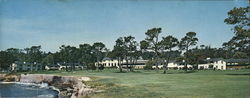 Del Monte Lodge Pebble Beach, CA Postcard Large Format Postcard Large Format Postcard