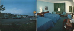 Quality Motel Large Format Postcard