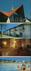 Howard Johnson's Motor Lodge and Restaurant Denver, PA Postcard Large Format Postcard Large Format Postcard