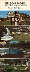 Nelson Motel Niagara Falls, ON Canada Ontario Postcard Large Format Postcard Large Format Postcard