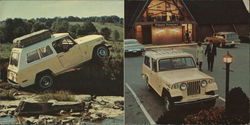 4-Wheel Drive Jeepster Commando Large Format Postcard