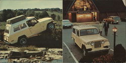 4-Wheel Drive Jeepster Commando Postcard Large Format Postcard Large Format Postcard