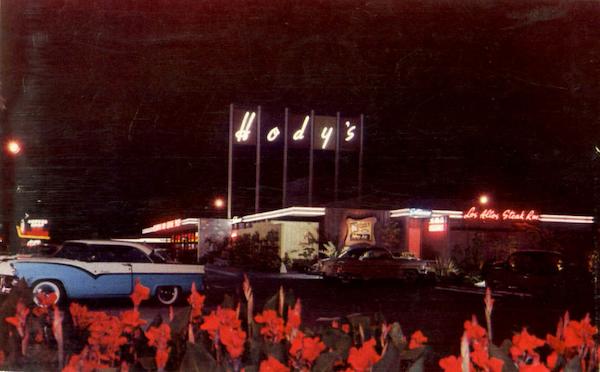 Hody's Diner Drive In Long Beach California