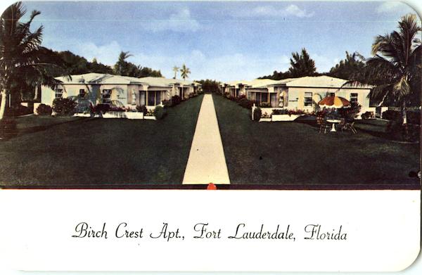Birch Crest Apt Fort Lauderdale Florida