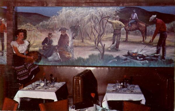 Western Hills Hotel Branding Room Mural, 6451 Camp Bowie Boulevard Fort Worth Texas