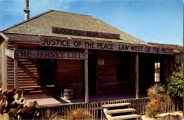 judge roy bean public house