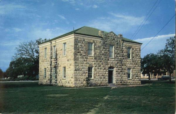Real County Court House Leakey Texas