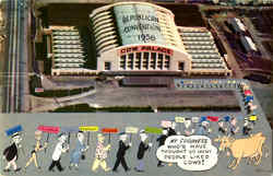Cow Palace Postcard