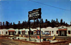 Ben Franklin Motel Flagstaff, AZ Postcard Postcard