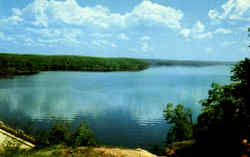 Beautiful Bull Shoals Lake In The Ozarks Postcard