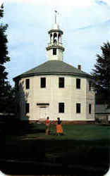 The Round Church Richmond, VT Postcard Postcard