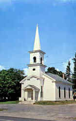 Congregational Church Andover, ME Postcard Postcard
