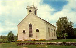 South Solon Meeting House Postcard