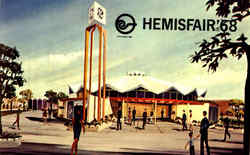 Hemisfair 68 Postcard