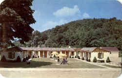 The Diamond Horseshoe Motel, Route 55 Freedom Plains, NY Postcard Postcard