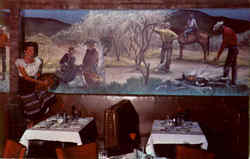 Western Hills Hotel Branding Room Mural, 6451 Camp Bowie Boulevard Postcard