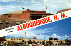 Greetings From Albuquerque New Mexico Postcard Postcard