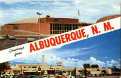Greetings From Albuquerque Postcard
