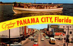 Greetings From Panama City Florida Postcard Postcard