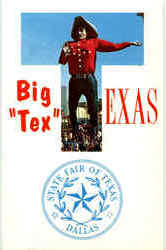 Big Tex Postcard
