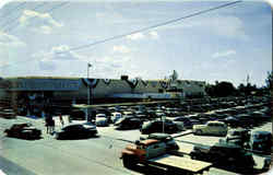 Opening Day At Frederick's Supermarket Postcard