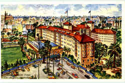The Ambassador Hotel Postcard