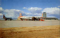 New Municipal Airport Postcard