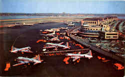 La Guardia Airport Postcard
