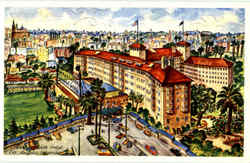 Ambassador Hotel Postcard