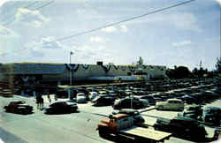 Opening Day At Frederick's Supermarket Postcard