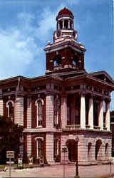 Christian County Courthouse Postcard