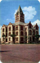 Erath Co. Court House Stephenville, TX Postcard Postcard