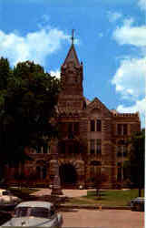 Fayette County Court House Postcard