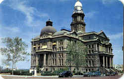 Historical Tarrant County Courthouse Postcard