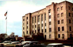 Brazoria County Courthouse Postcard