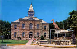 Somervell County Court House Glen Rose, TX Postcard Postcard