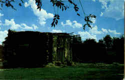 El Paso County's First Court House Postcard