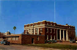 Live Oak County Court House Postcard