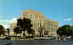 Lubbock Co. Court House Postcard